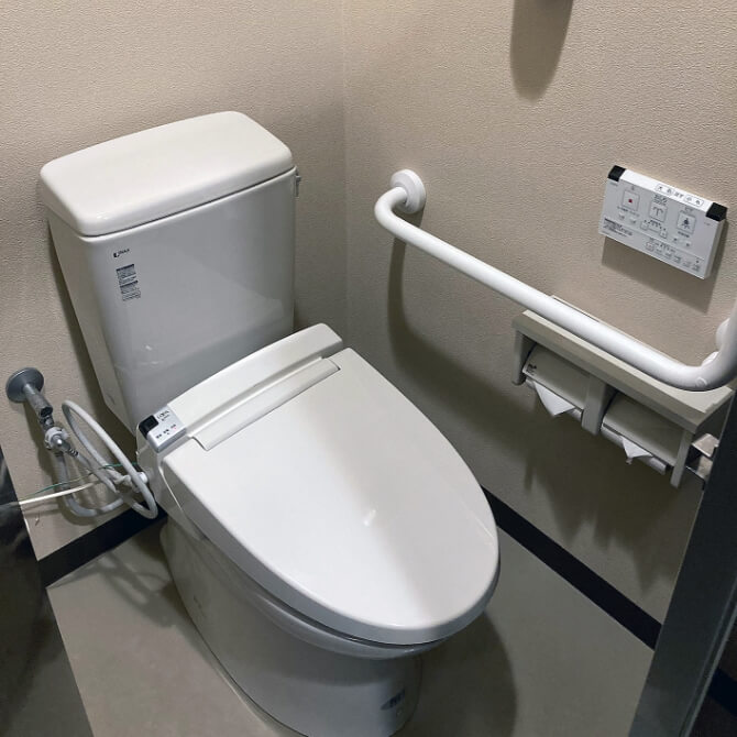 トイレ完備